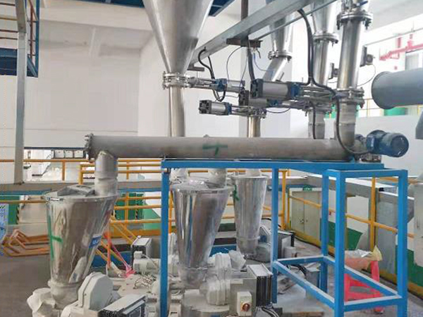 Measurement scale installation layout and supporting facilities