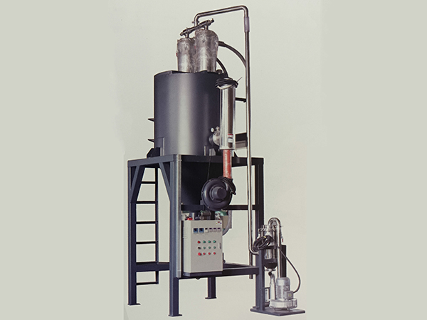 Offline automatic drying and homogenization VOC removal storage system