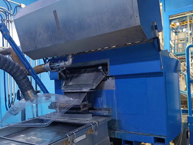 The BASF imported pelletizing machine fixed knife and rubber wheel domestic substitution project
